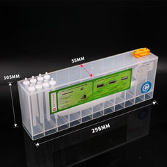 Photo Printer Secondary Continuous Ink Cartridge for Tian Cai Aowei Weier Kodak Ruitu 440ml High Capacity Float Cartridge